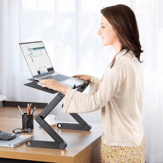 Onyx Adjustable Laptop Stand - front view