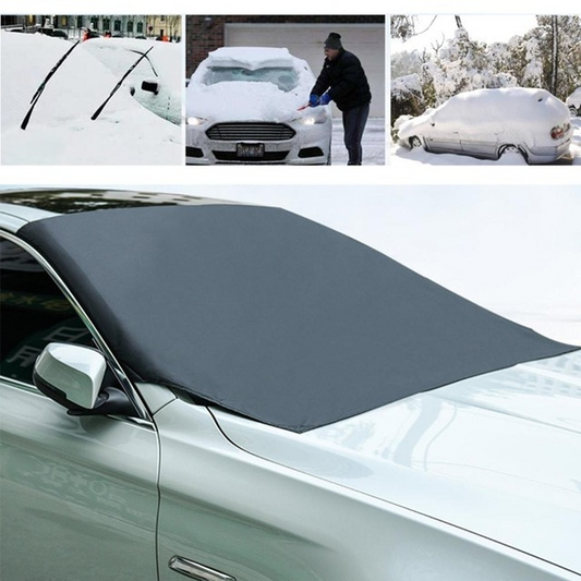 Pine Car Windshield Cover - front view