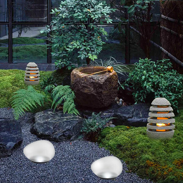 North Solar Glass Light - fabric and finish detail