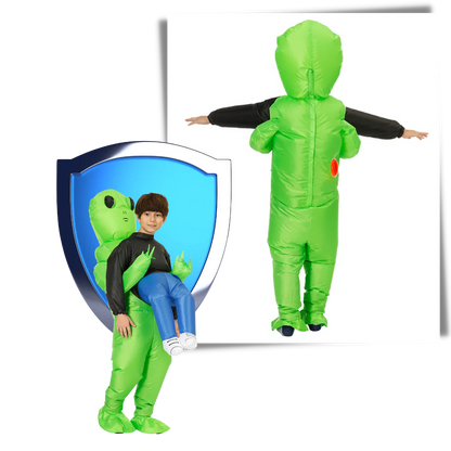 Dune Portable Alien Costume - fabric and finish detail