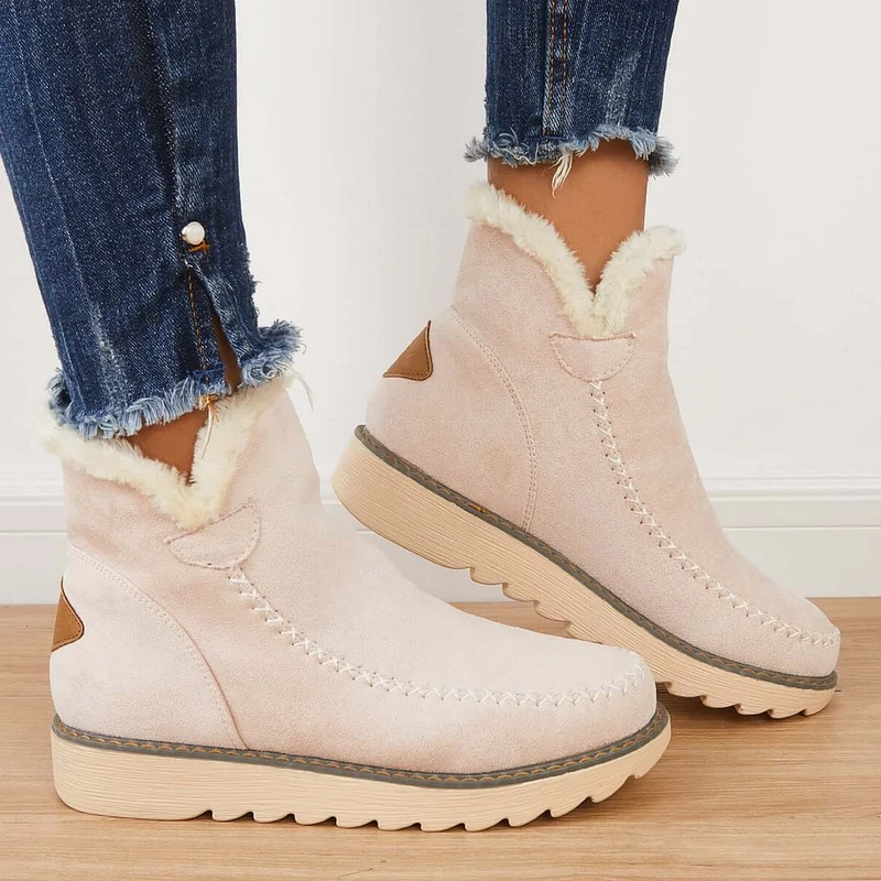 Cleo Women's Ankle Boots | Black, Beige