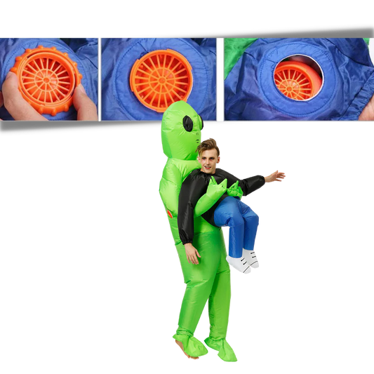 Dune Portable Alien Costume - styled view