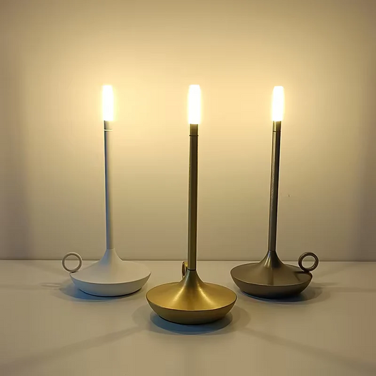 River LED Rechargeable Table Lamp - front view