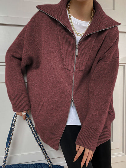 Zadie Women's Oversized Cardigan - styled view