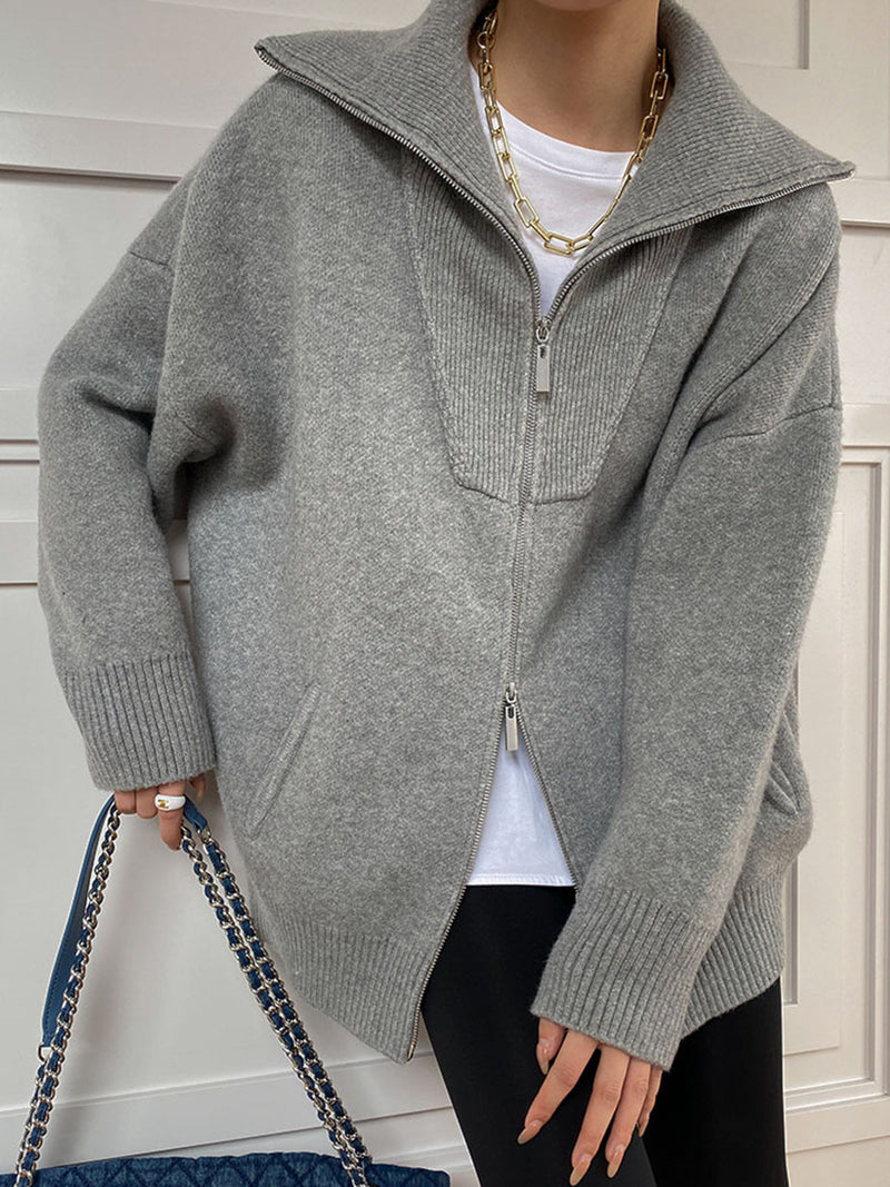 Zadie Women's Oversized Cardigan | Cotton, Knit