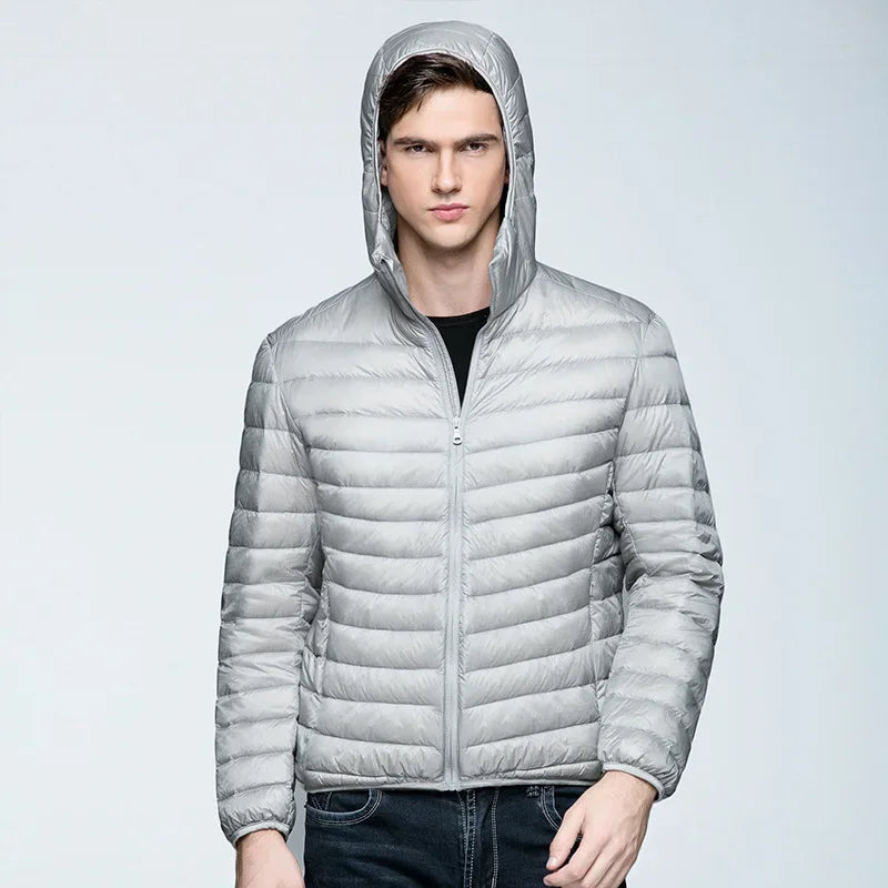 Wilder Men's Puffer Jacket - back view