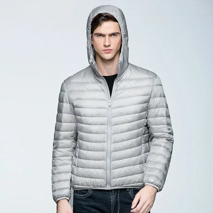 Wilder Men's Puffer Jacket - back view