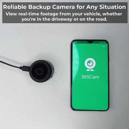 Slate Car Backup Camera - full-length view