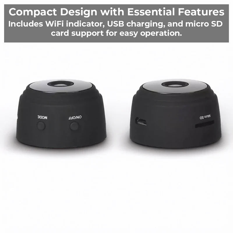 Slate Car Backup Camera - fabric and finish detail