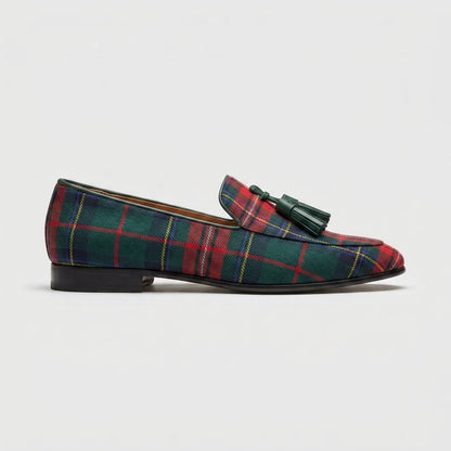 Astrid Women's Plaid Loafers - front view