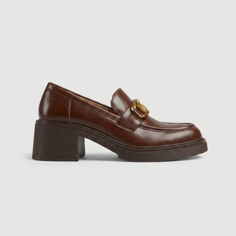 Camille Women's Platform Loafers | Leather, Slip-on