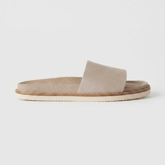 Isaac Men's Suede Sandals - styled view