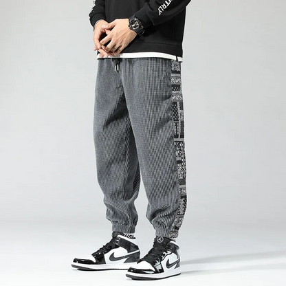 Odette Women's Joggers - fabric and finish detail