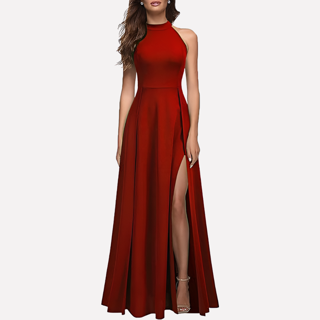 Sienna Women's Maxi Dress - fabric and finish detail