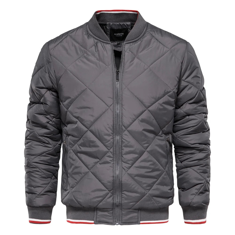 Ivor Men's Quilted Jacket - back view