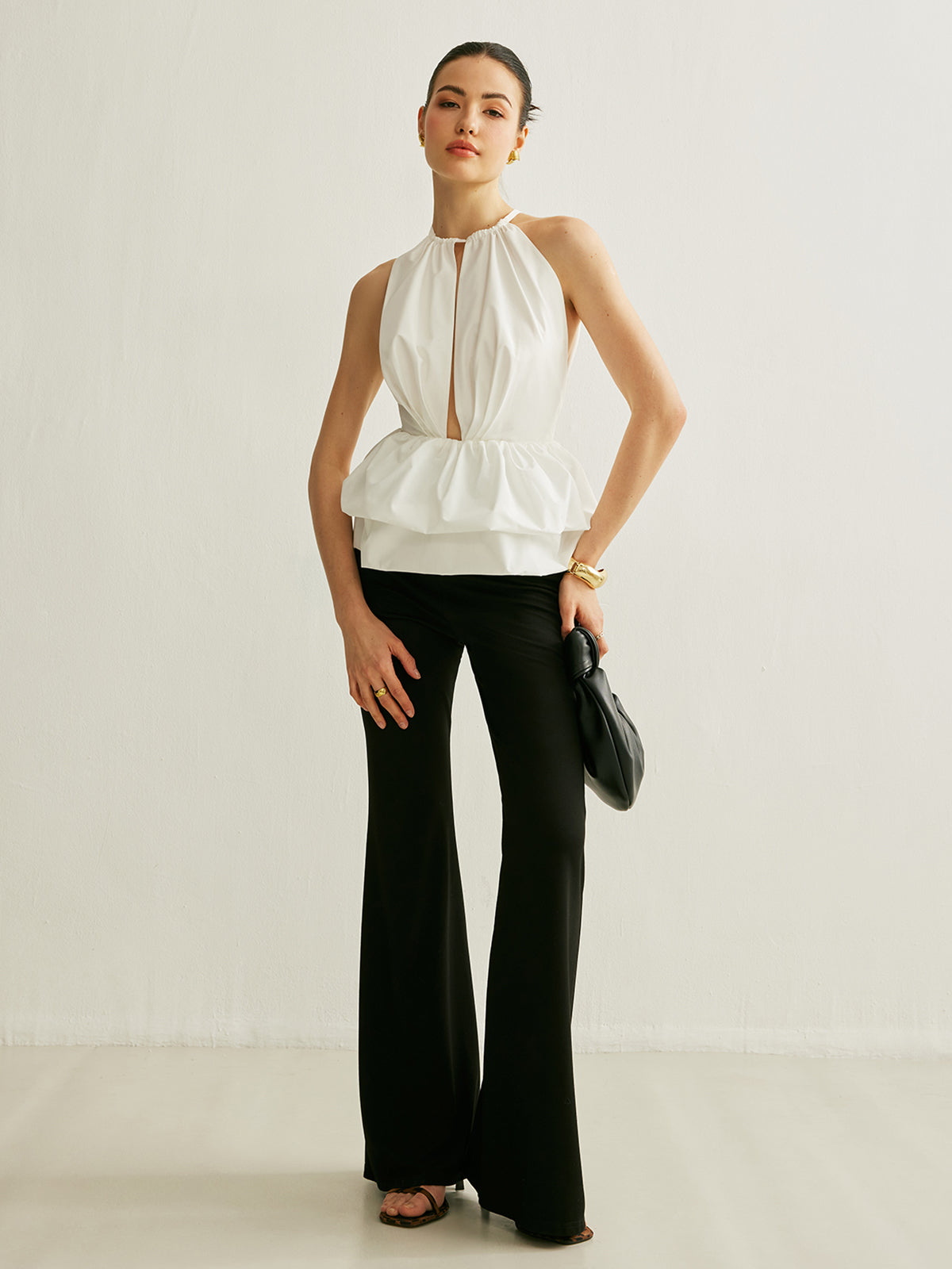 Cleo Women's Top - fabric and finish detail