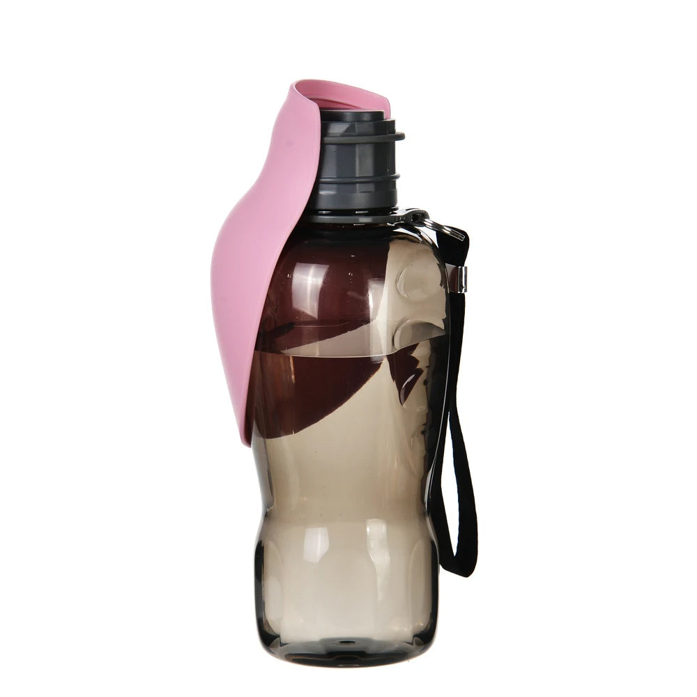 Slate Portable Water Bottle - back view