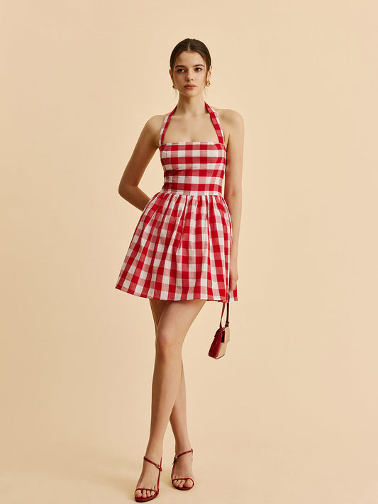 Beatrix Women's Pleated Dress - styled view