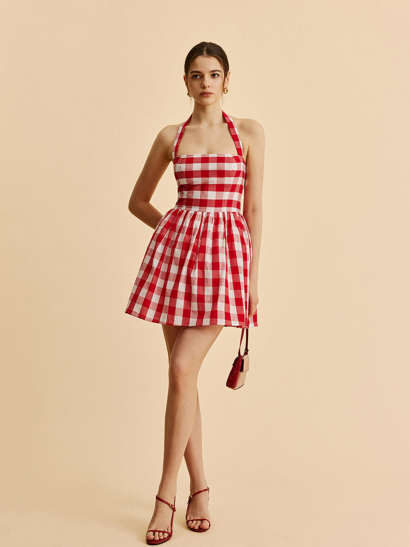 Beatrix Women's Pleated Dress - styled view