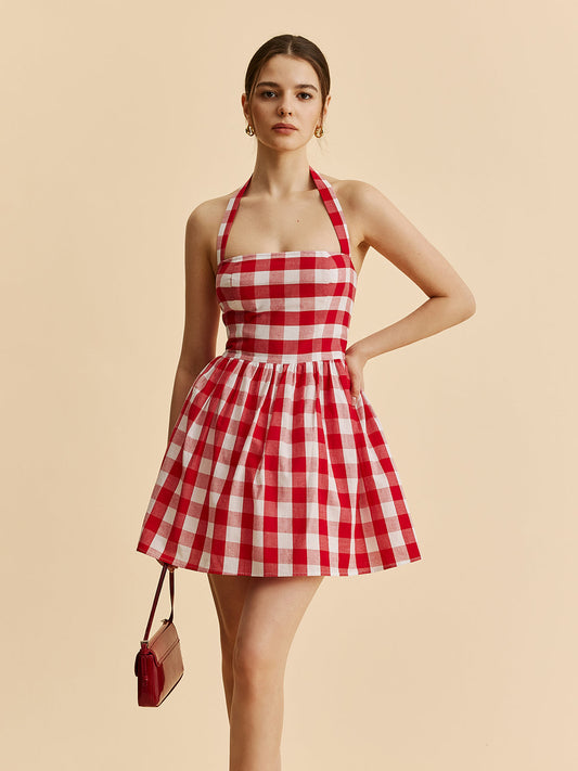 Beatrix Women's Pleated Dress - front view