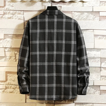 Violette Women's Button Flannel - fabric and finish detail
