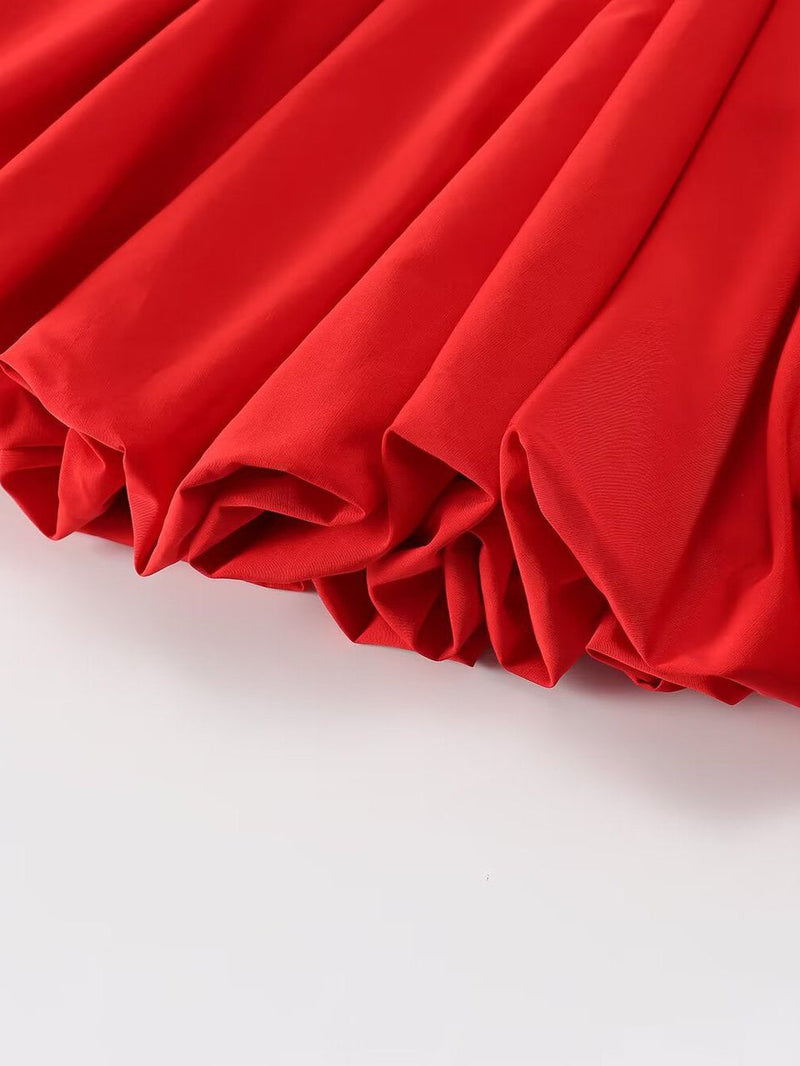 Talia Women's Pleated Dress - styled view