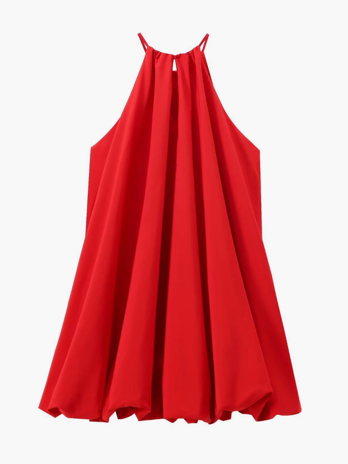 Talia Women's Pleated Dress - back view