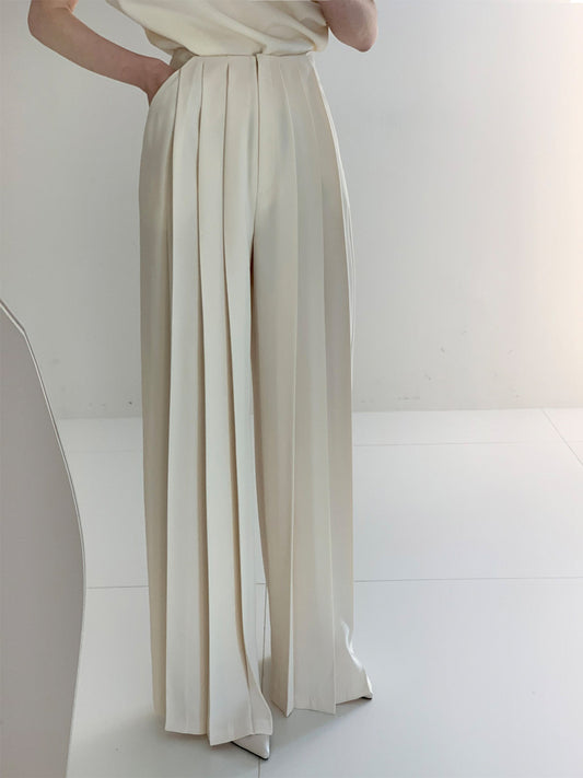 Rhea Women's Wide Leg Trousers - front view