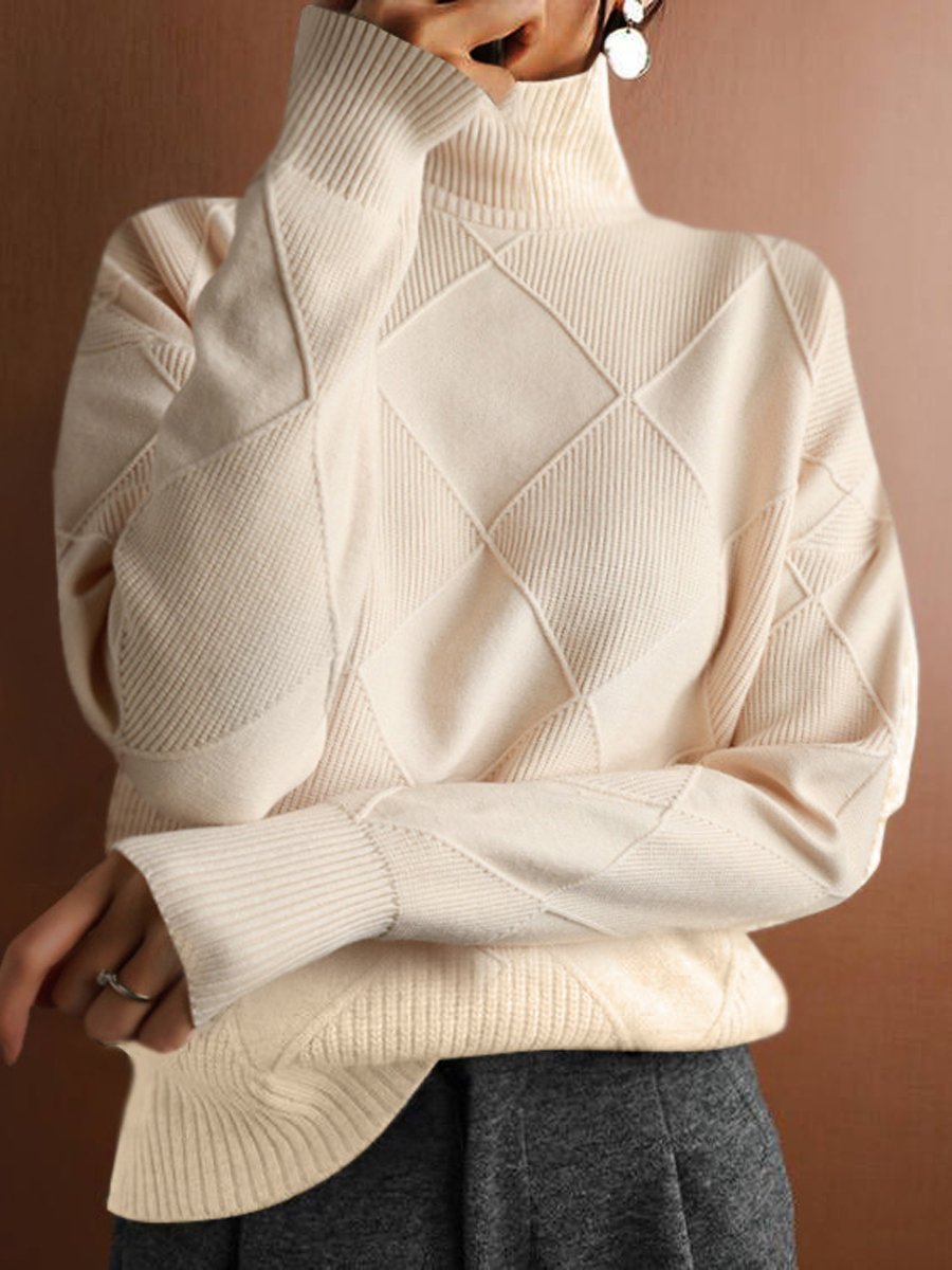 Juno Women's Sweater - fabric and finish detail