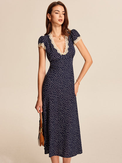 Willa Women's Dress - fabric and finish detail