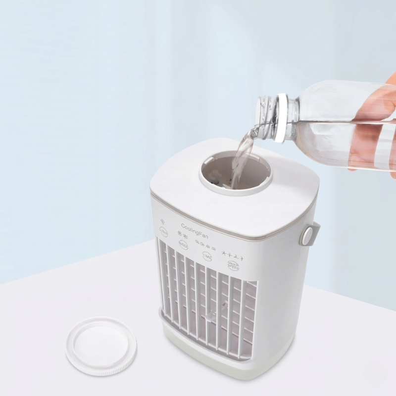 Vale Portable Air Conditioner - fabric and finish detail