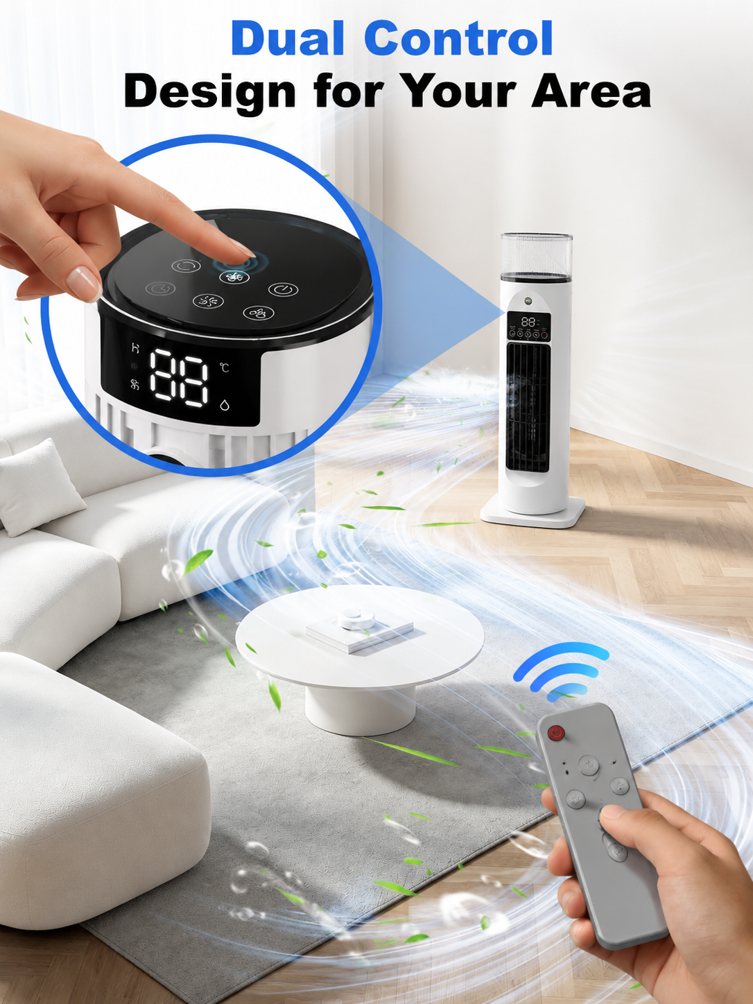 Meadow Portable Humidifier - full-length view