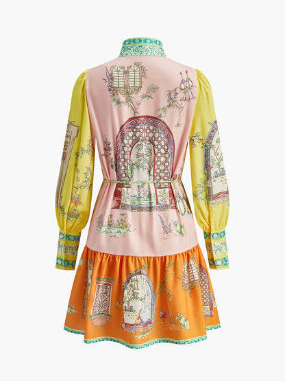 Maya Women's Floral Dress - styled view