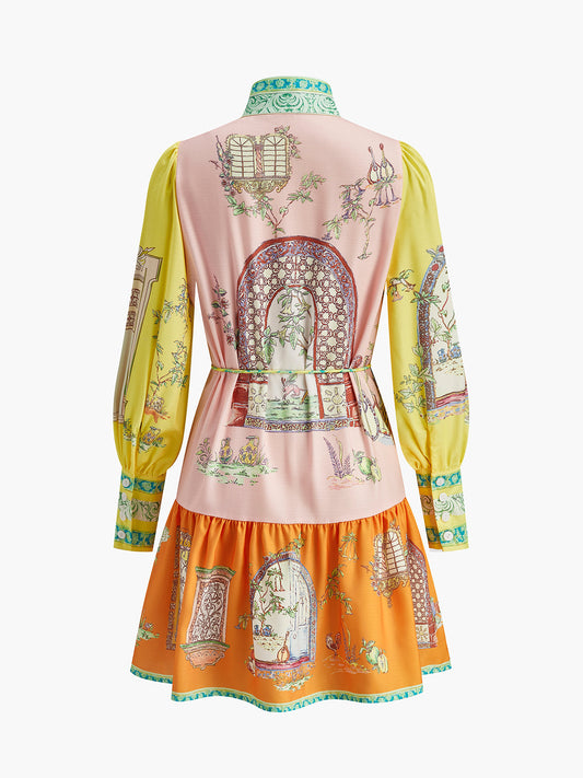 Maya Women's Floral Dress - styled view