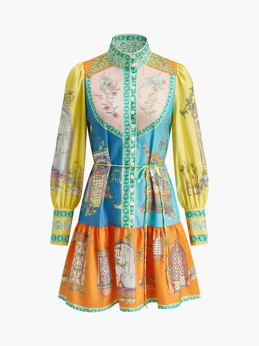 Maya Women's Floral Dress - front view