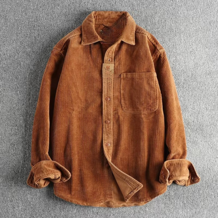 Rufus Men's Shirt | Washed, Cotton, Corduroy