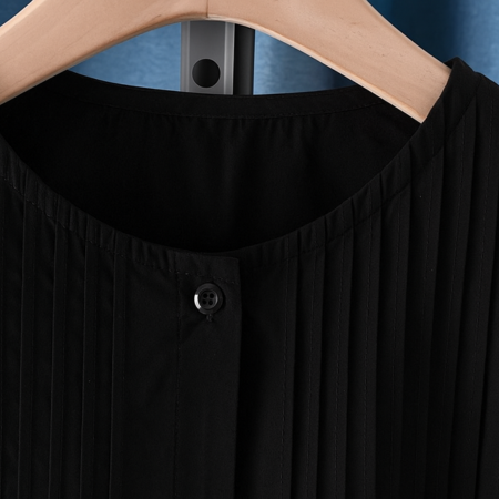 Ottilie Women's Pleated Blouse - back view