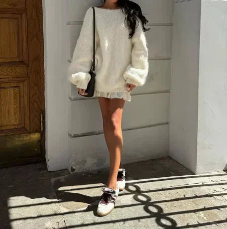 Elsie Women's Sweater - shown in use