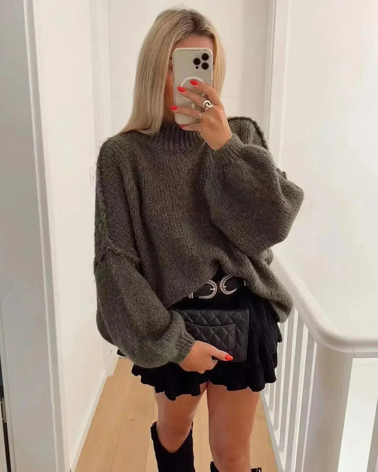 Anaïs Women's Sweater - styled view