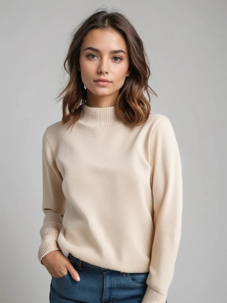 Verity Women's Sweater | Knit, Turtleneck