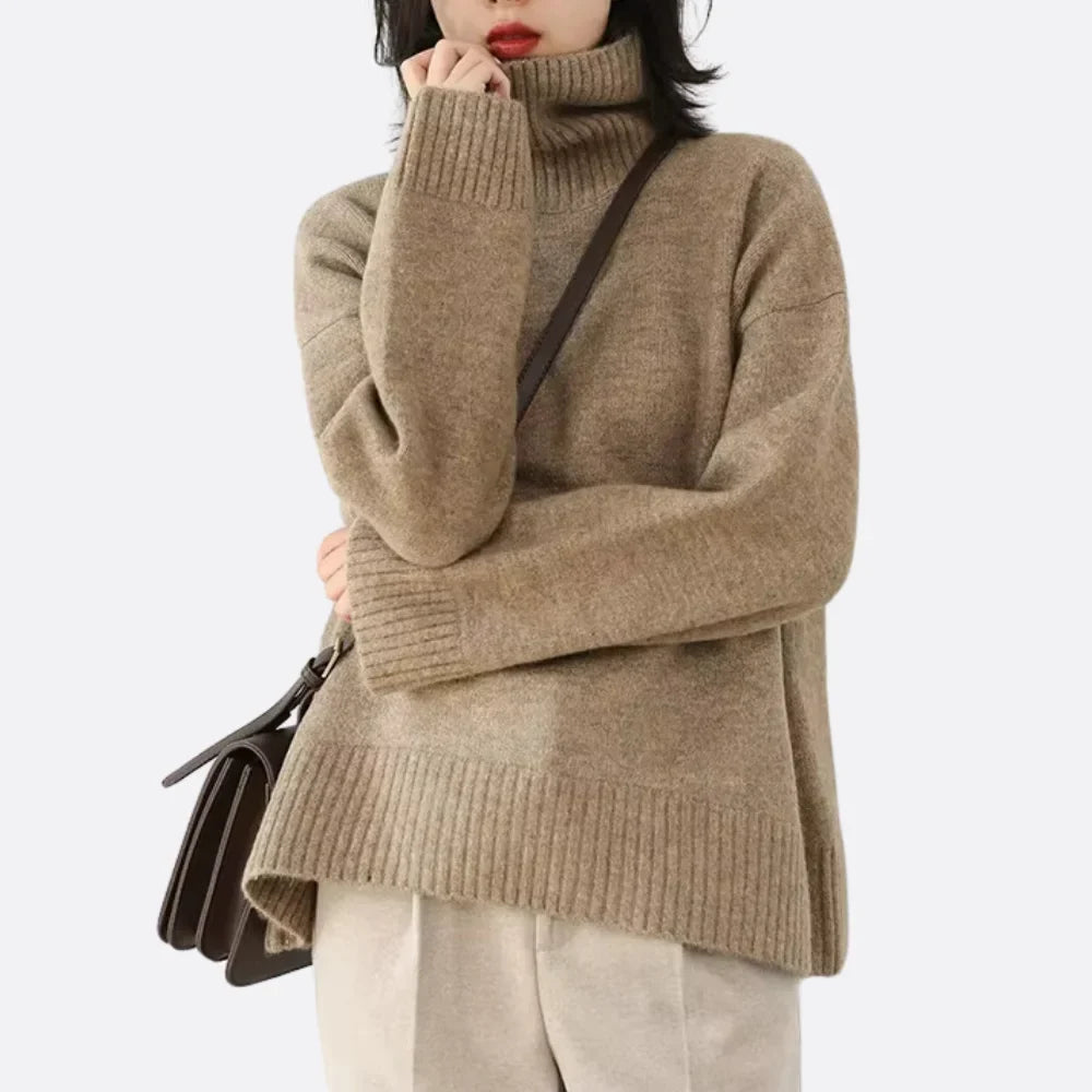 Perla Women's Oversized Sweater - back view