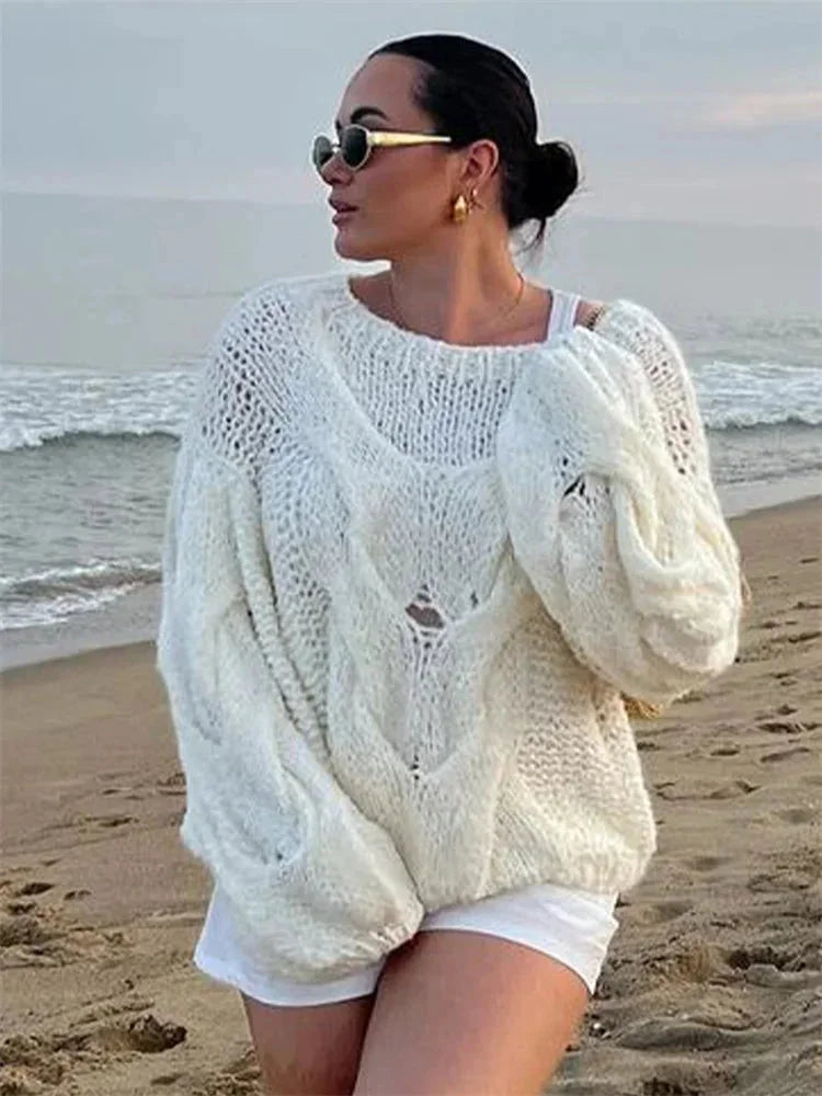 Paloma Women's Sweater - close-up detail