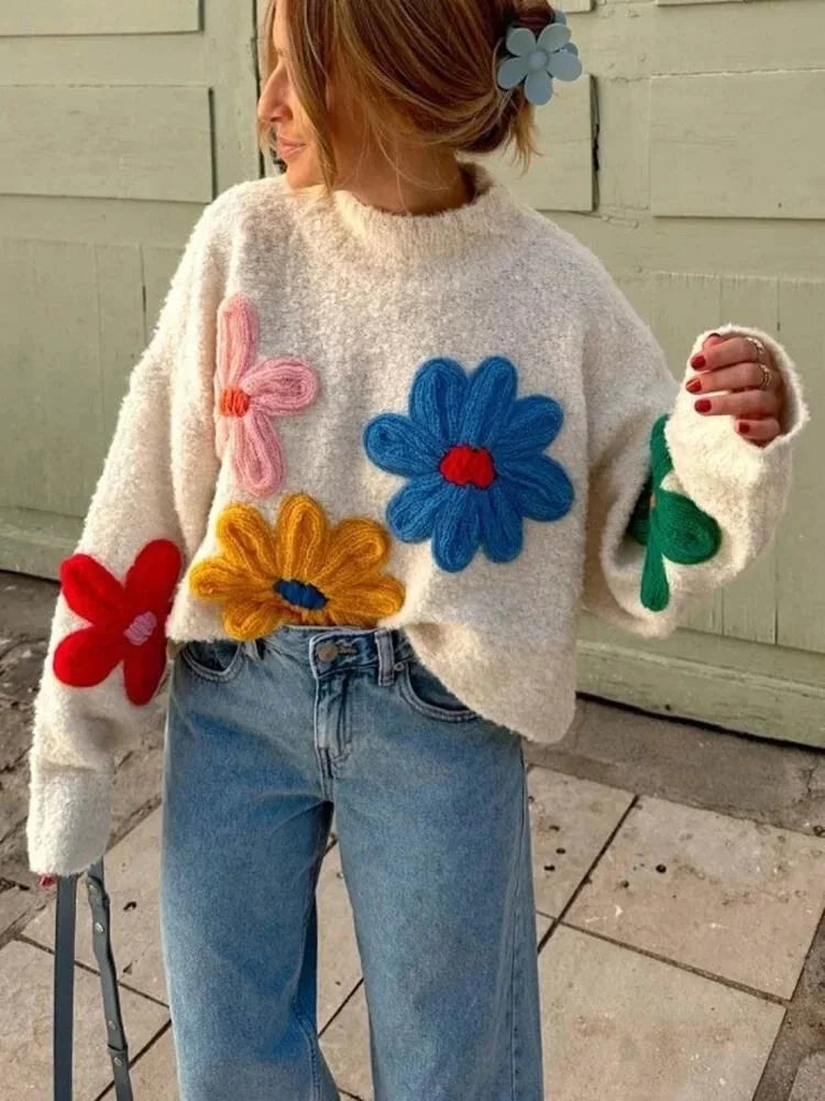 Clara Women's Sweater - front view