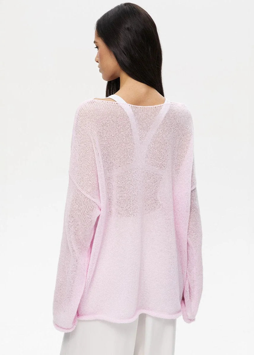 Winona Women's Sweater - fabric and finish detail