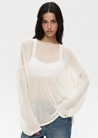 Winona Women's Sweater - flat lay