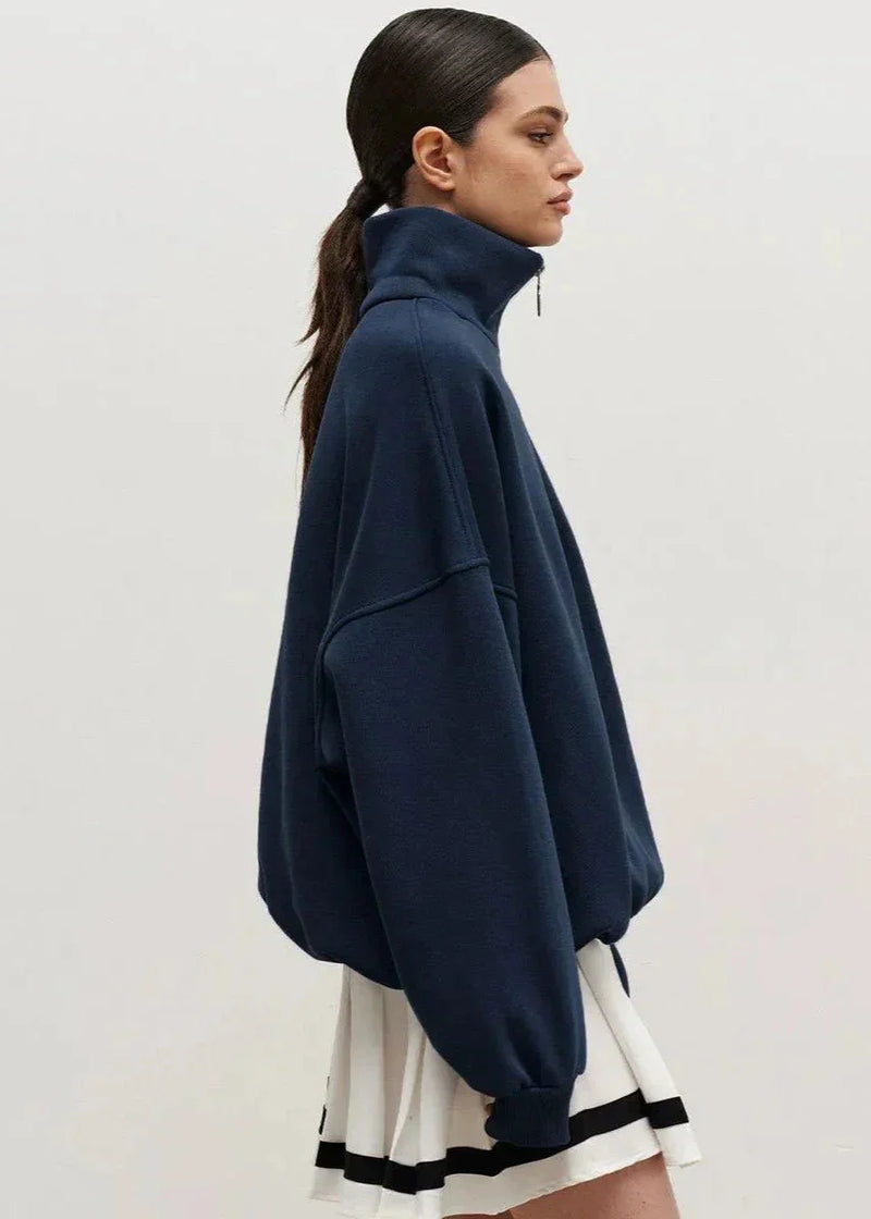 Maren Women's Sweater - fabric and finish detail