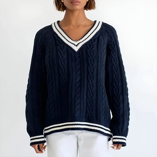 Vera Women's Oversized Sweater - styled view