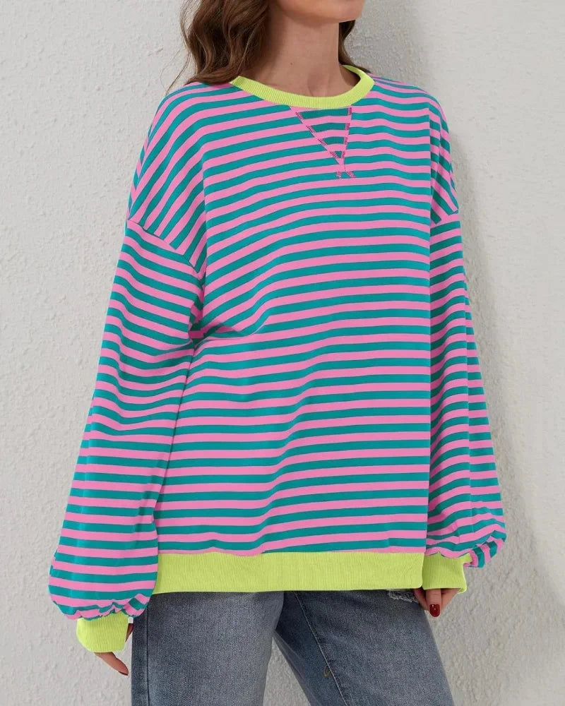 Jolie Women's Oversized Sweater - styled view