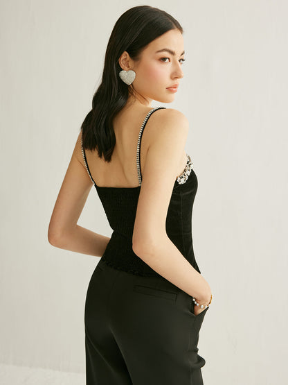 Fleur Women's Camisole - close-up detail