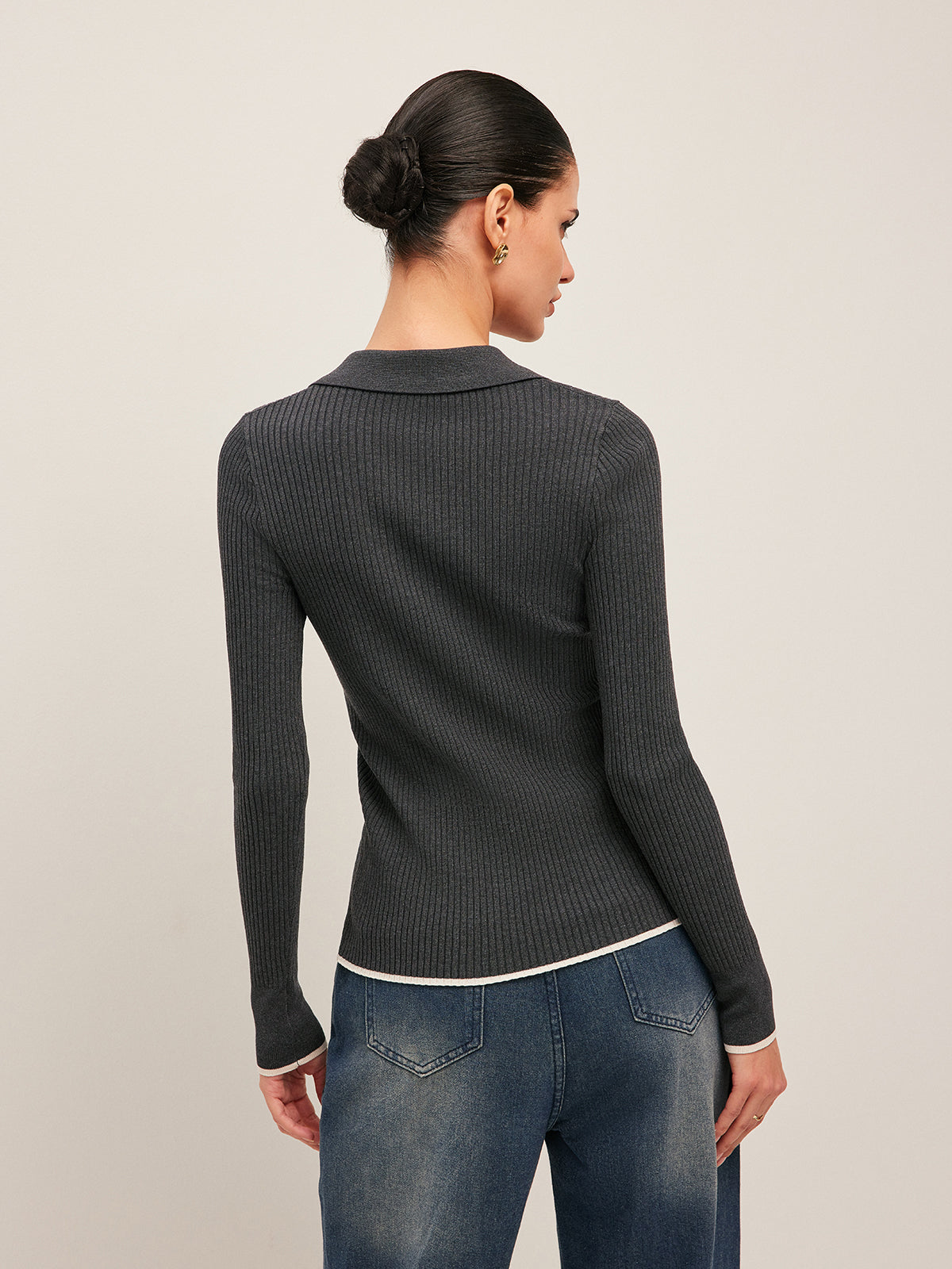 Esme Women's Cardigan - close-up detail